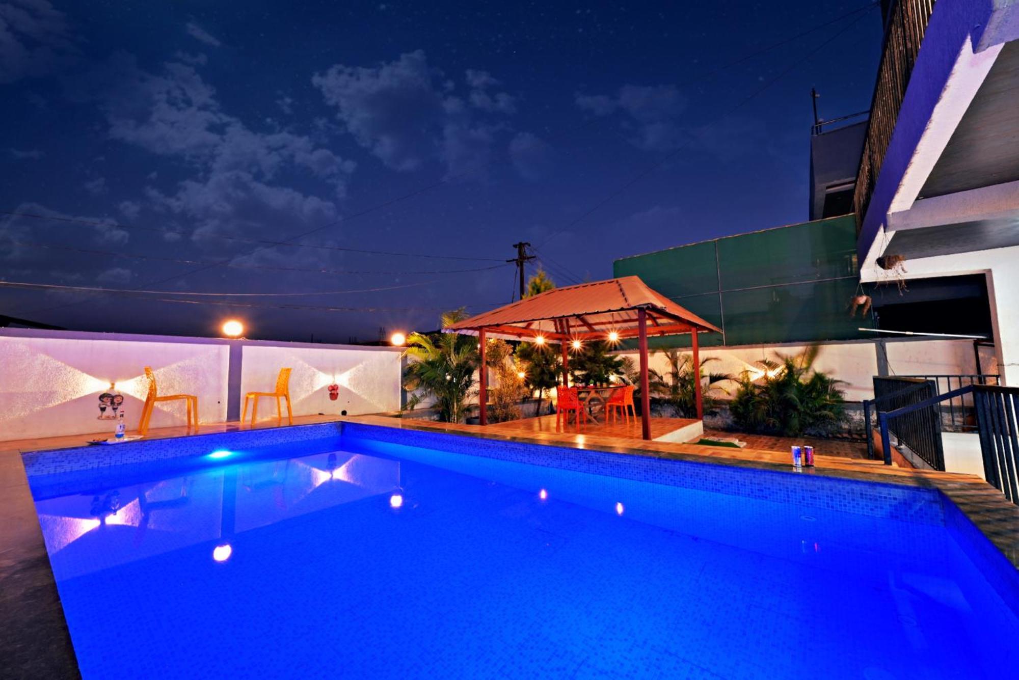 Ll Empyrean Stay Ll 4Bhk Ll Ac Ll Pool Ll Mystical Stone Villa Ll Lonavala Exterior photo