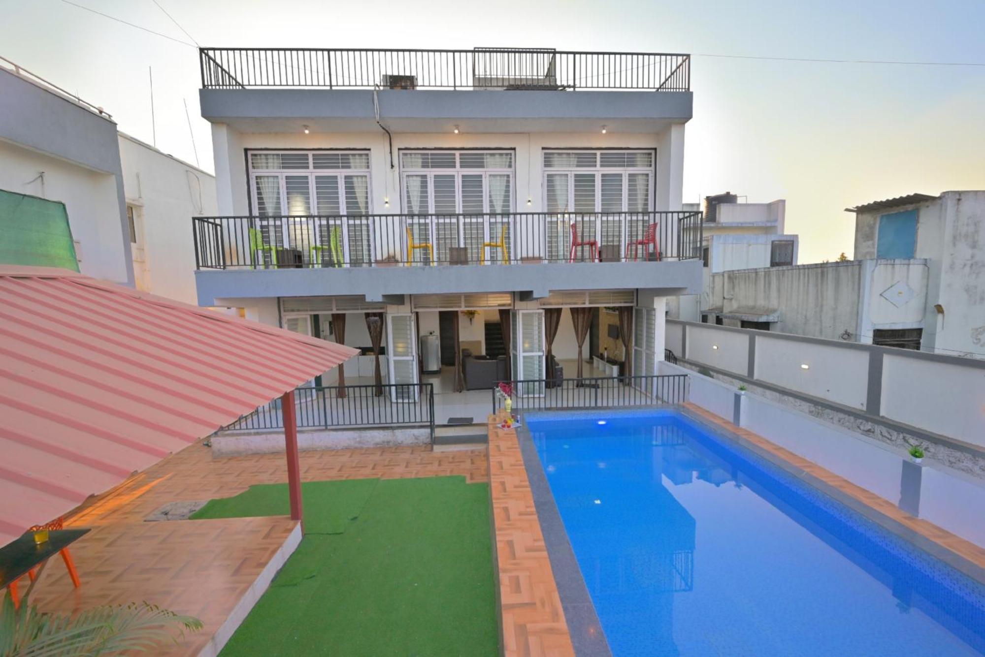 Ll Empyrean Stay Ll 4Bhk Ll Ac Ll Pool Ll Mystical Stone Villa Ll Lonavala Exterior photo